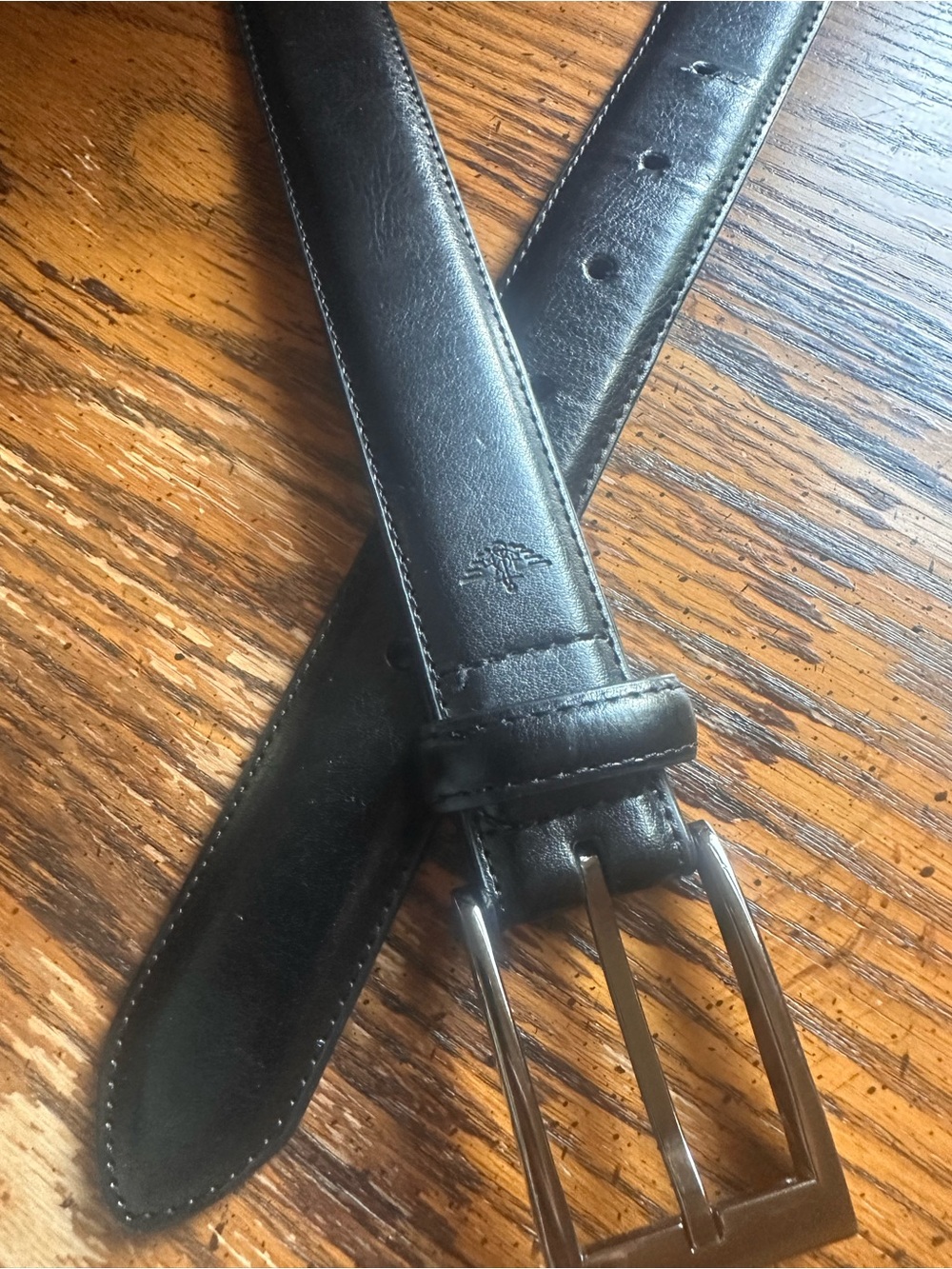 Dockers Men's Feathered Edge Dress Belt Size 40